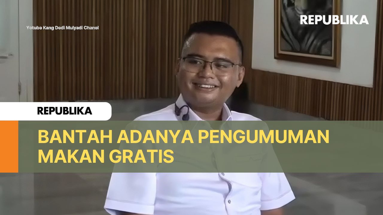 Bantah Adanya Pengumuman Makan Gratis