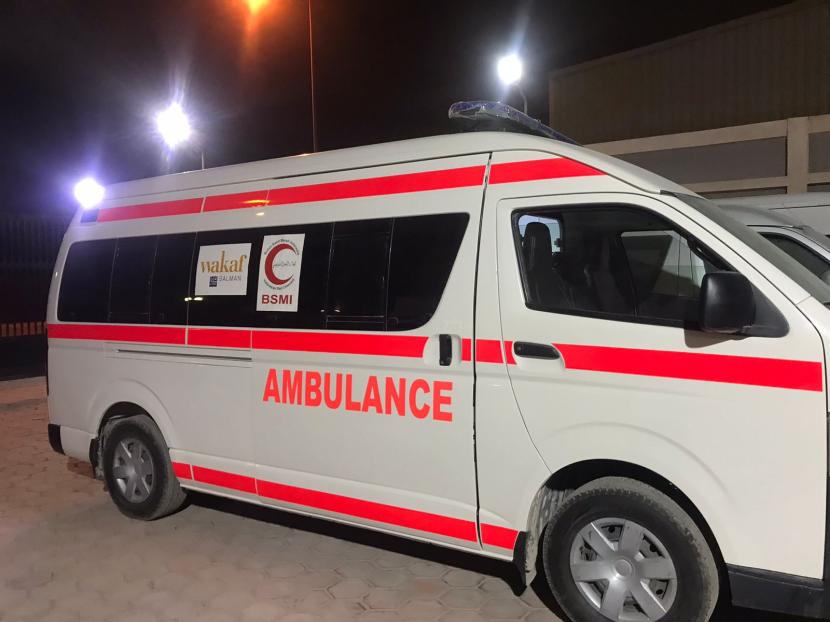 Bantuan ambulans BSMI untuk warga Gaza
