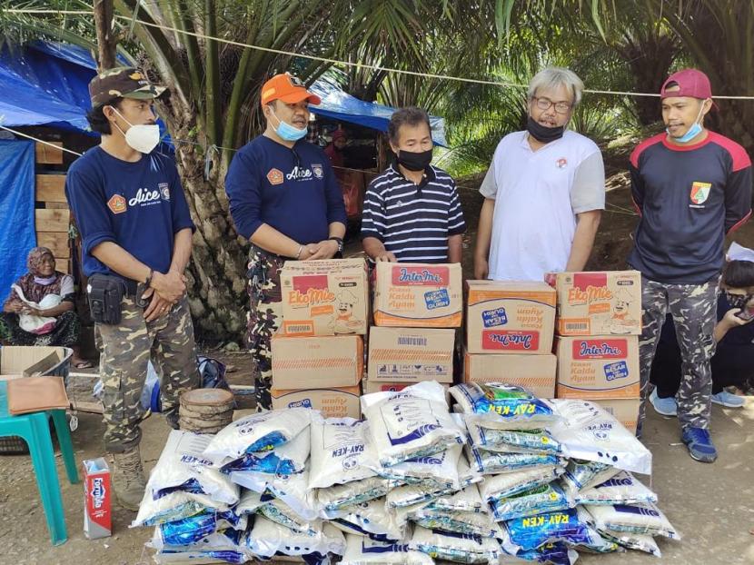 Bantuan dari Aice Indonesia di beberapa lokasi bencana di Indonesia