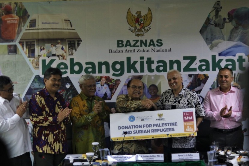 Bantuan dari Baznas untuk pengungsi di Yordania