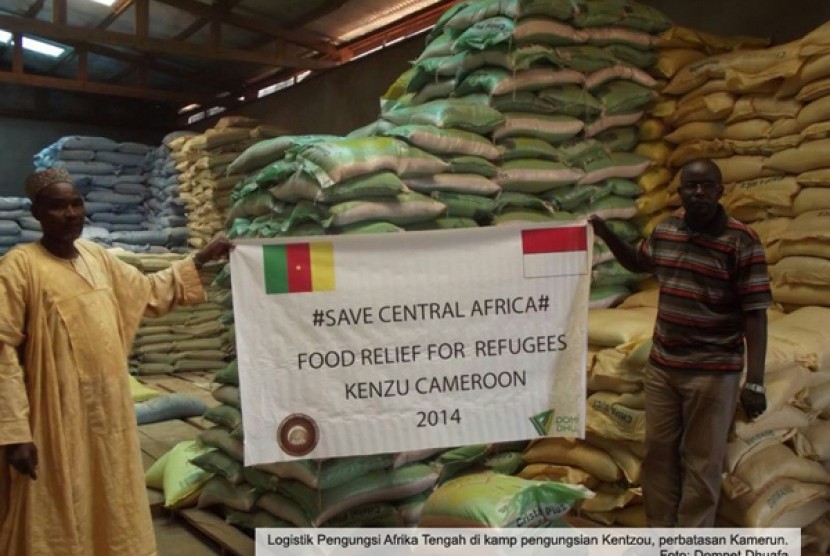 Bantuan langsung Dompet Dhuafa untuk pengungsi Afrika Tengah