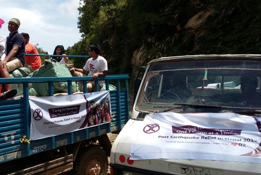 Bantuan Rumah Zakat ke Nepal