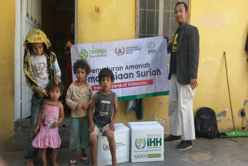 Bantuan Sinergi Foundation di Suriah