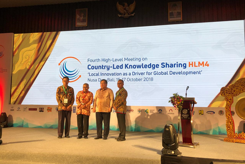 Bappenas menggelar Konferensi High Level Meeting on Country-Led Knowledge Sharing (HLM4 on CKLS) sebagai acara lanjutan Pertemuan IMF-WB di Nusa Dua Bali, Senin (15/10). 