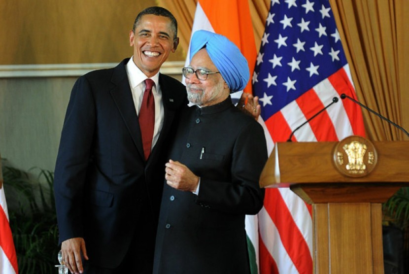 Barack Obama dan Narendra Modi