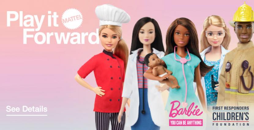 Barbie ThankYouHeroes didedikasikan untuk profesi yang tangani Covid-19.