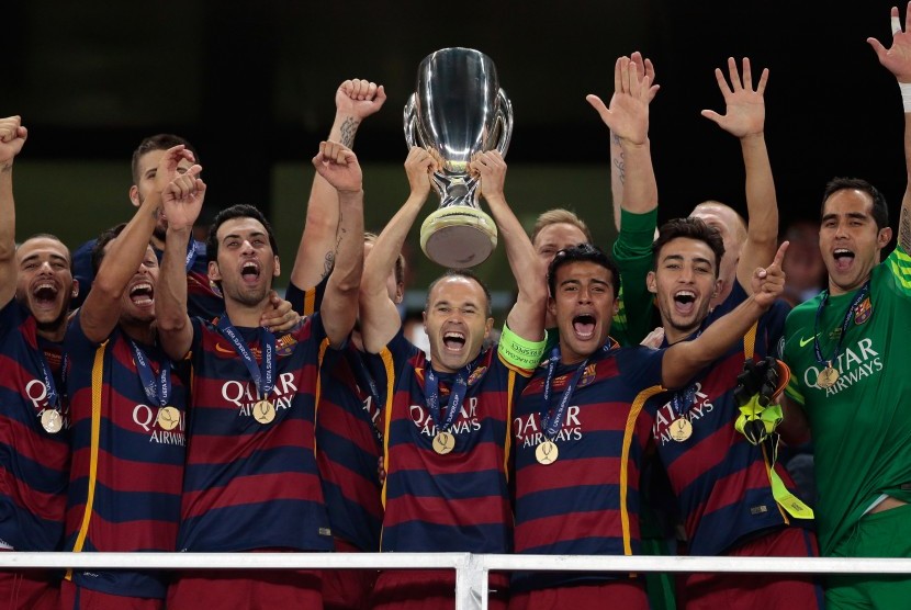 Barcelona Juara Piala Super Eropa