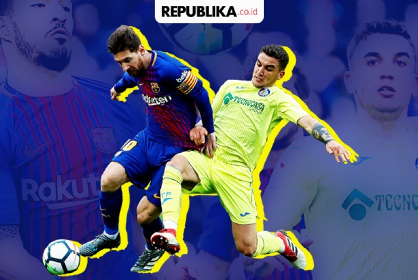 Barcelona merupakan Goliat bagi Getafe di Liga Spanyol.