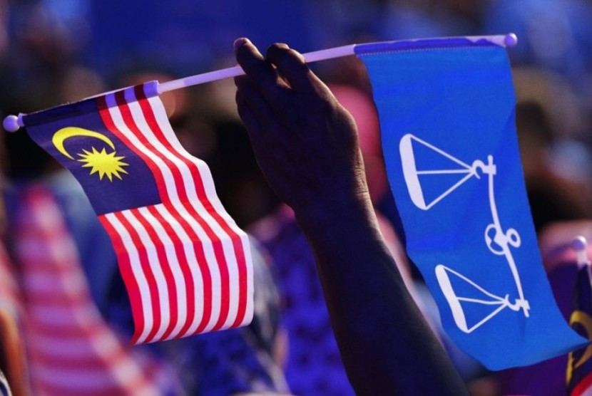 Barisan Nasional, koalisi Malaysia yang dipimpin Najib Razak