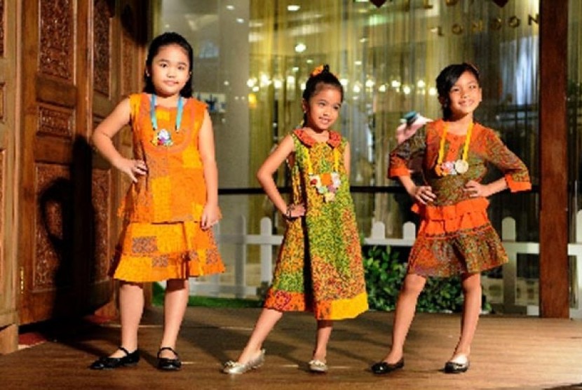  Batik  Lucu untuk  Si Kecil Republika Online