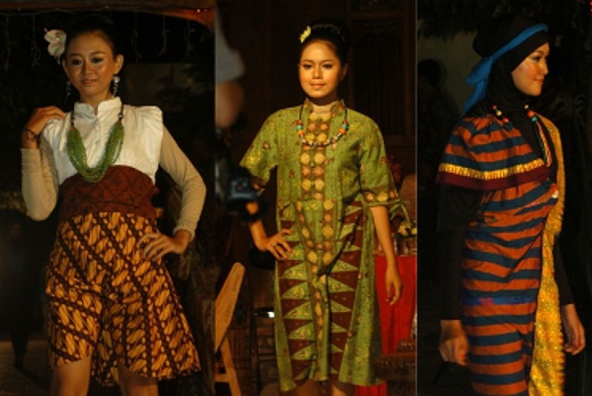 Batik with modern taste (illustration) 