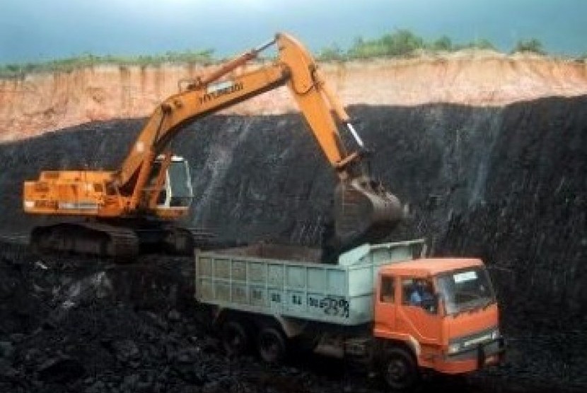 Suasan penambangan batubara (ilustrasi)