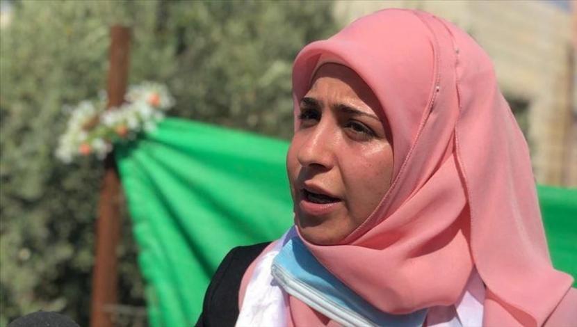 Bayan Faroun (26) warga Palestina yang ditahan selama 40 Bulan oleh Israel. 