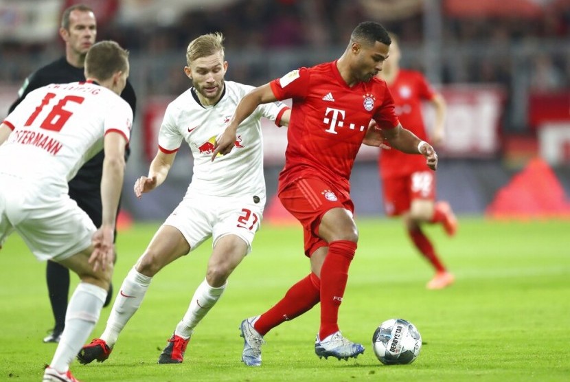 Bayern Muenchen ditahan imbang 0-0 RB Leipzig di Allianz Arena, Ahad Kemarin.