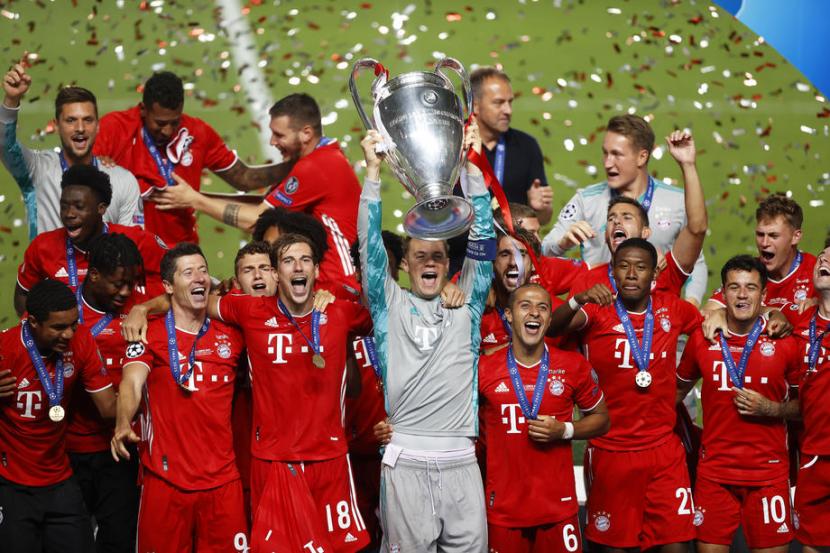 Bayern Muenchen juara Liga Champions musim 2019/2020.