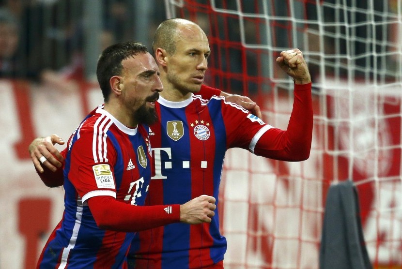 Franck Ribery and Arjen Robben