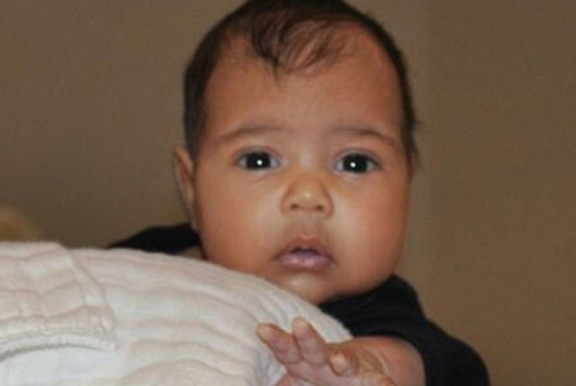 Bayi Kanye West dan Kim Kardashian
