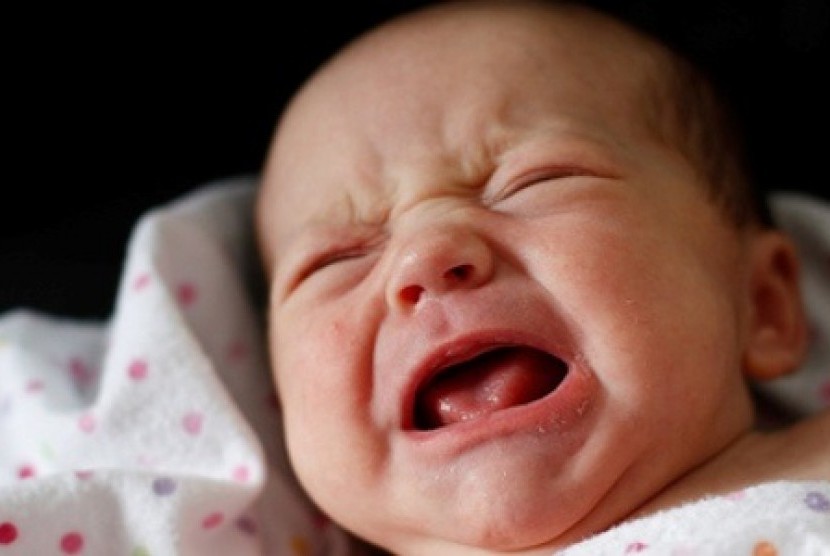 Bayi menangis (Ilustrasi)