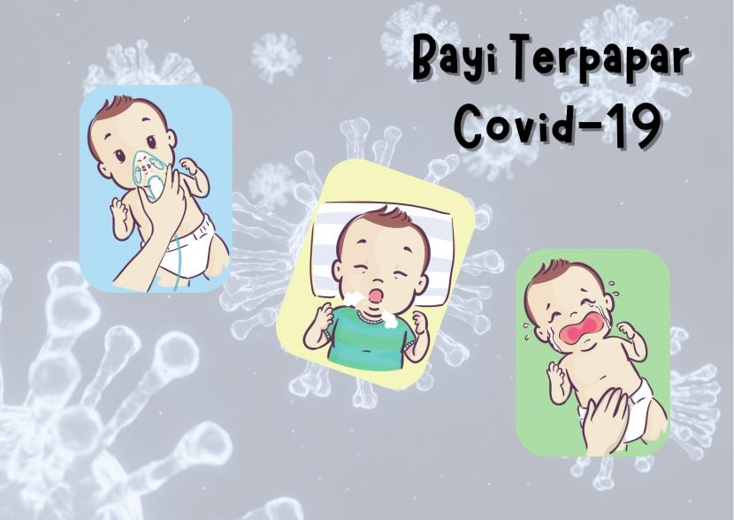 Bayi terpapar Covid-19 (ilustrasi)