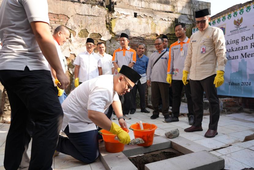 BAZNAS (BAZIS) DKI Jakarta melalui Program Bedah Kawasan kembali membangun 22 unit rumah warga yang terdampak kebakaran di Kelurahan Menteng, Jakarta Pusat.