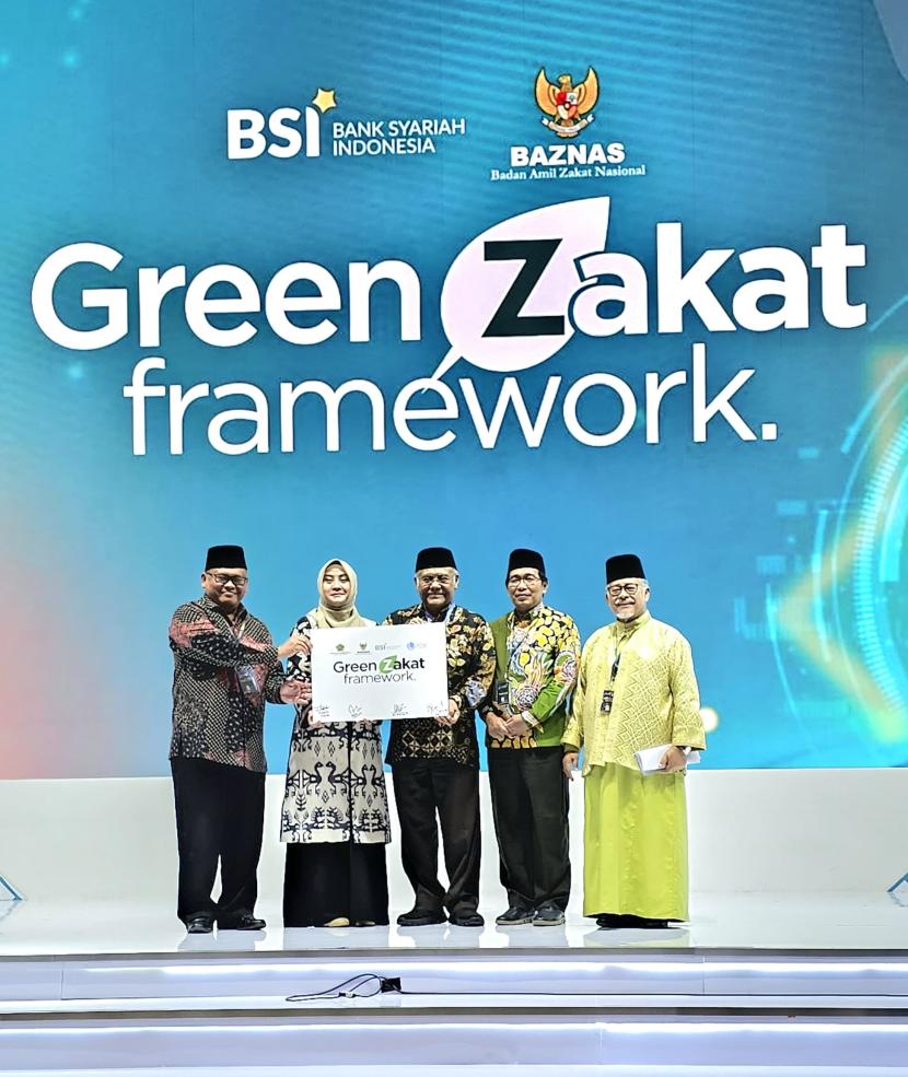 Baznas dan BSI bekerja sama meluncurkan Green Zakat Framework