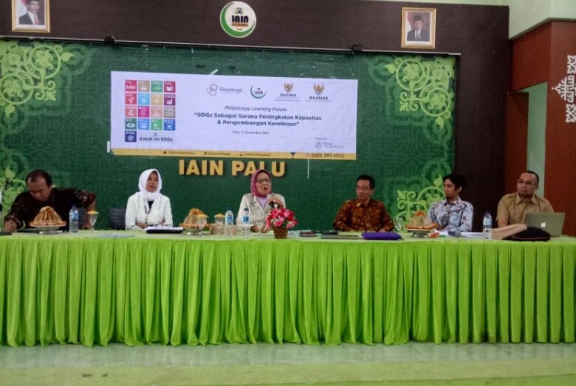 Baznas dan Filantropi Indonesia mendorong pelaksanaan Tujuan Pembangunan Berkelanjutan atau Sustainable Development Goals (SDGs) di Provinsi Sulawesi Tengah.