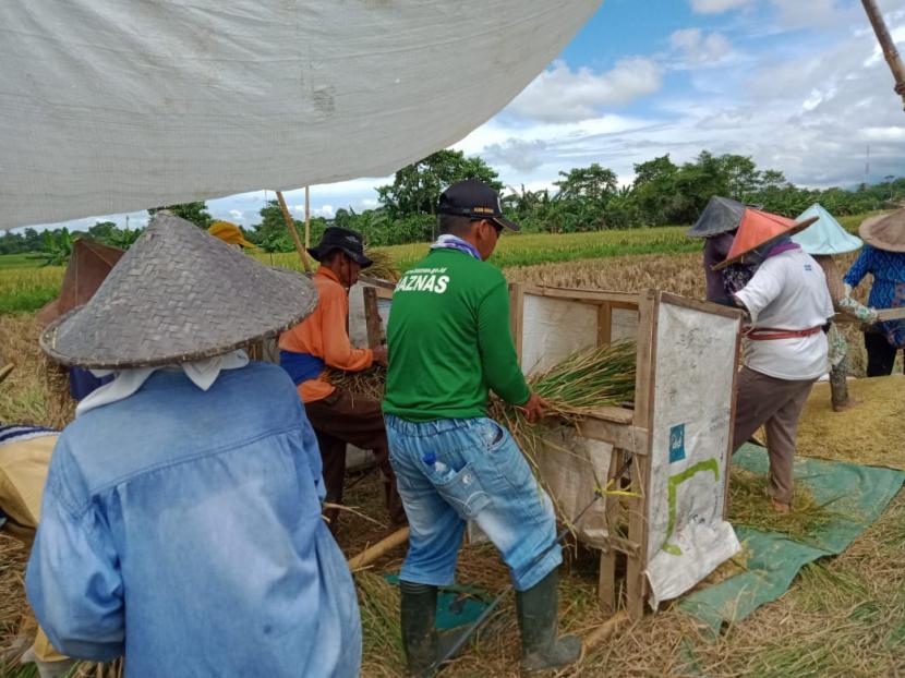 Baznas dorong bantuan produksi pertanian.