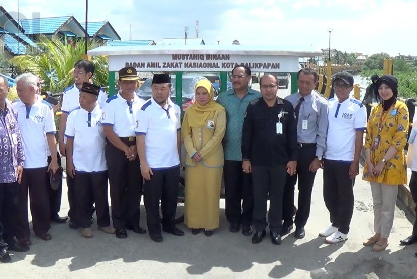 Baznas ketika meresmikan Gerakan Sejuta Mustahik di Balikpapan, Kalimantan Timur.