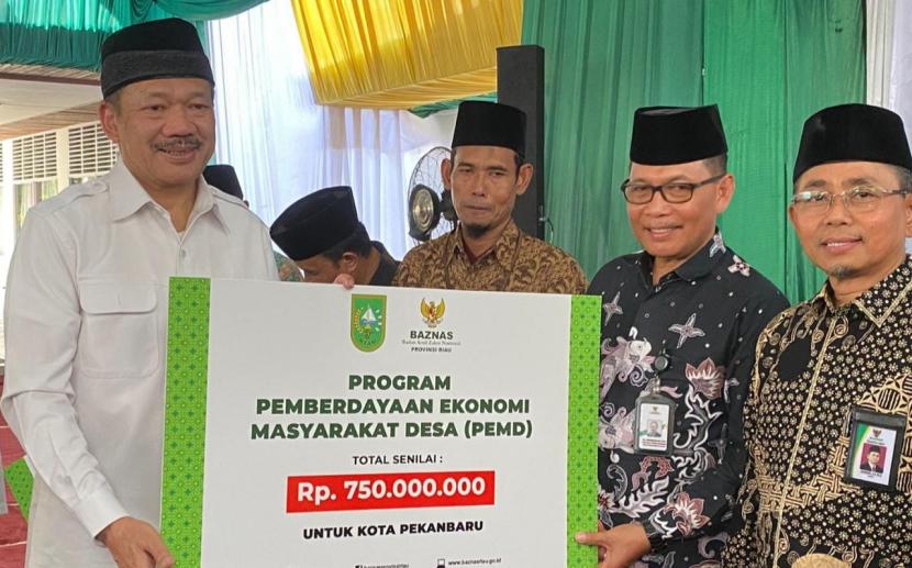 BAZNAS meresmikan kantor baru di Provinsi Riau.