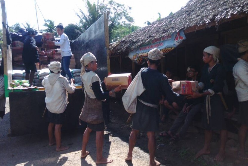 ilustrasi. Baznas salurkan paket sembako ke warga suku Baduy, Lebak Banten