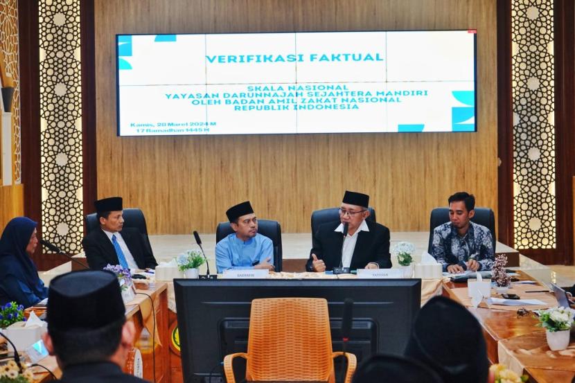 Baznas verifikasi LAZ Darunnajah Charity di Jakarta