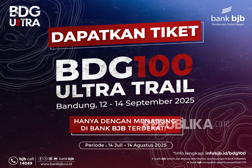 BDG 100 Ultra Trail akan kembali dihelat pada September 2025 mendatang. 