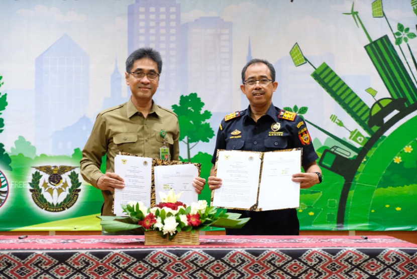 Bea Cukai bekerja sama dengan Badan Penelitian, Pengembangan, dan Inovasi (BPPI) Kementerian Lingkungan Hidup dan Kehutanan (KLHK).