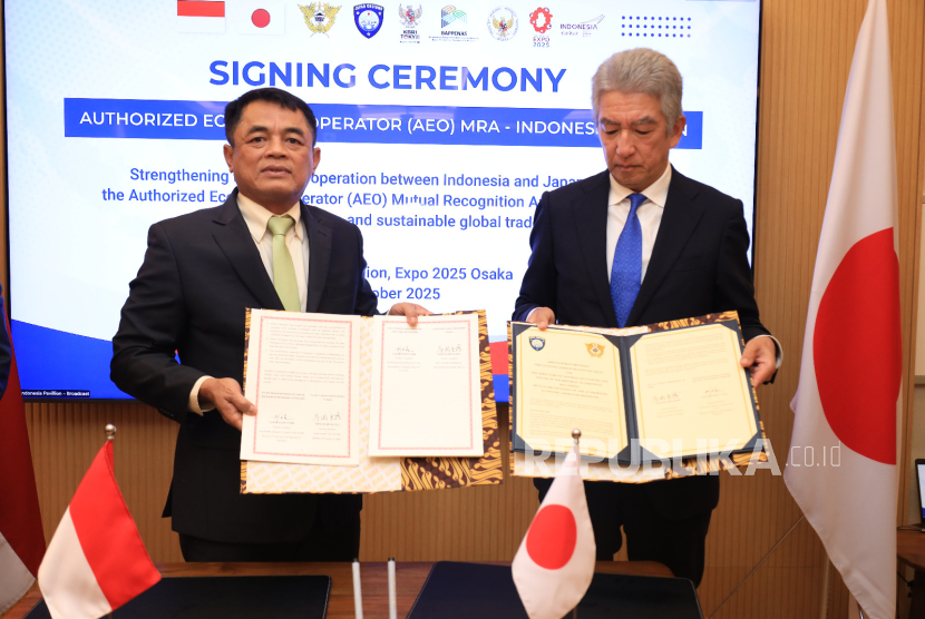 Indonesia-Jepang Resmikan Kerja Sama MRA on AEO, Dorong Daya Saing Ekspor Nasional