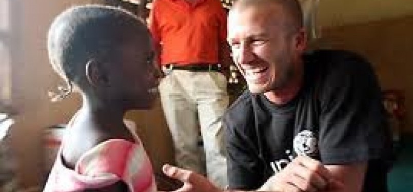 Beckham menjadi duta UNICEF