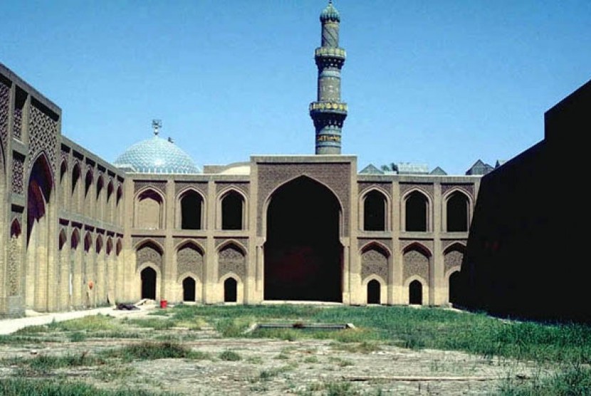 Bekas istana Daulah Abbasiyah di Baghdad, Irak.
