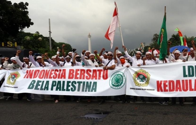 Lembaga Dakwah Islam Indonesia memint dukungan bangsa Indonesia terhadap Palestina harus tetap dilanjutkan