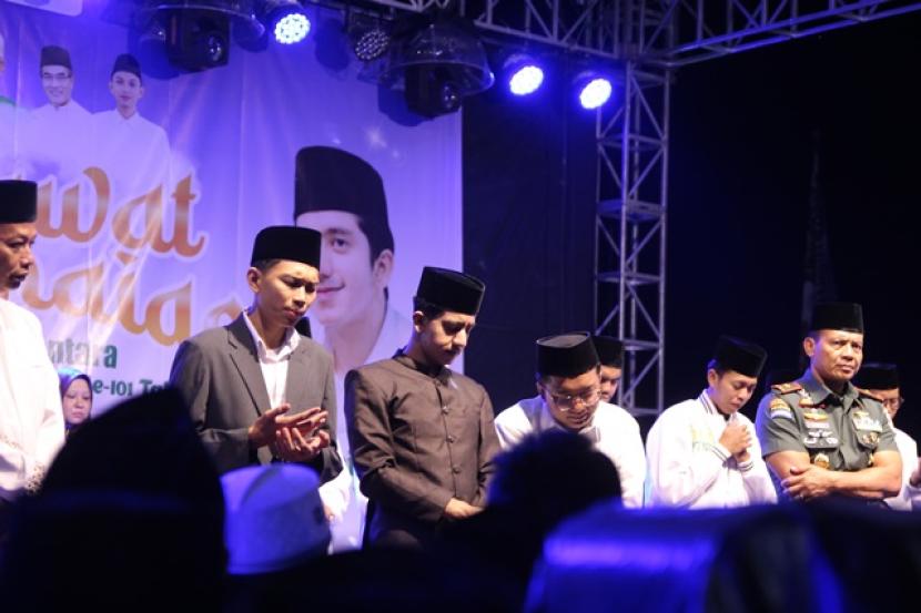 Shalawat Perdamaian yang digelar BEM PTNU se-Nusantara di Yogyakarta, Rabu (9/2/2/2024). 