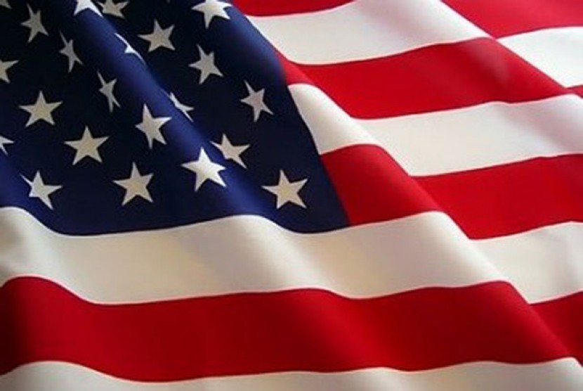 DPR Amerika Serikat sepakat mencabut larangan Muslim masuk AS.  Bendera Amerika Serikat