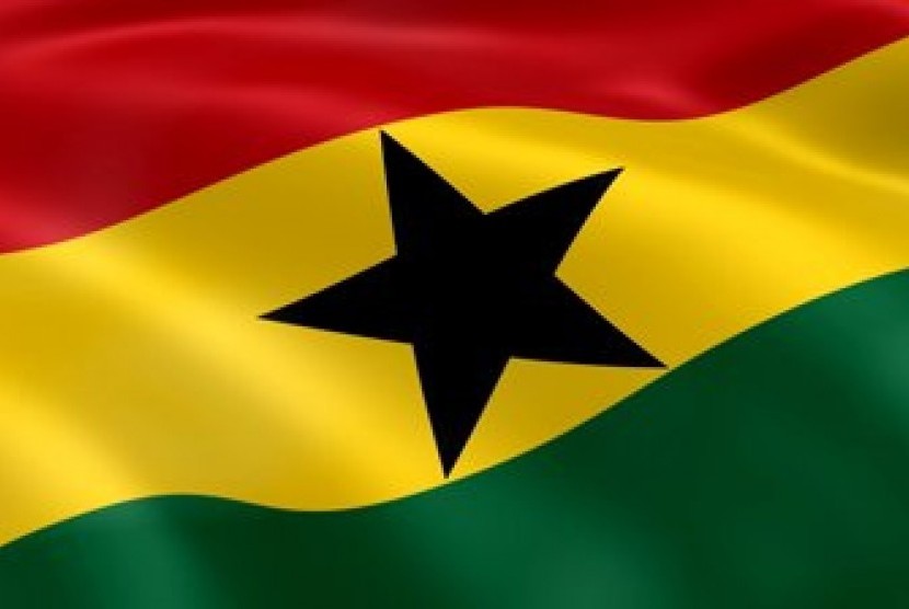 Bendera Ghana.