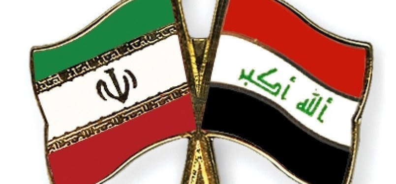 Bendera Iran Irak