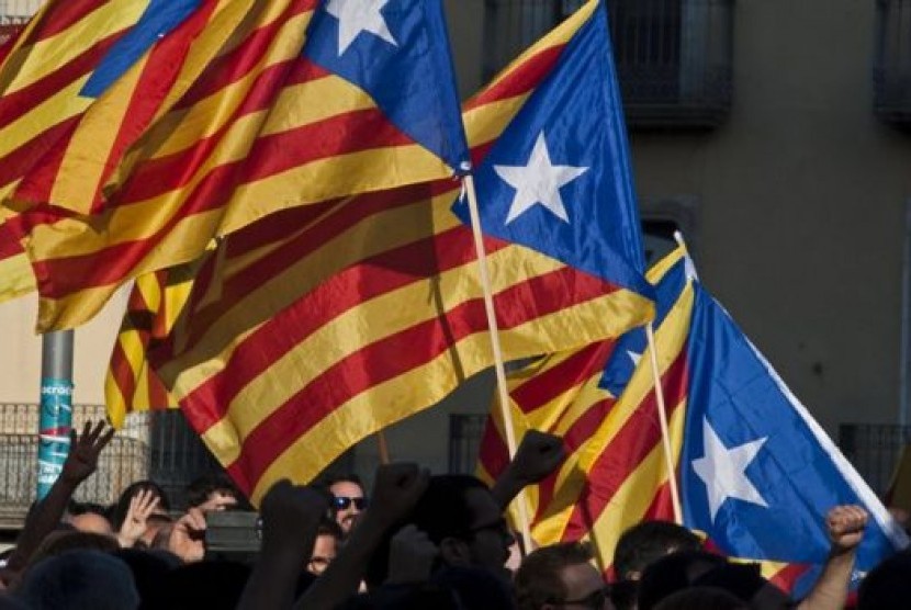Bendera Katalunya (ilustrasi)