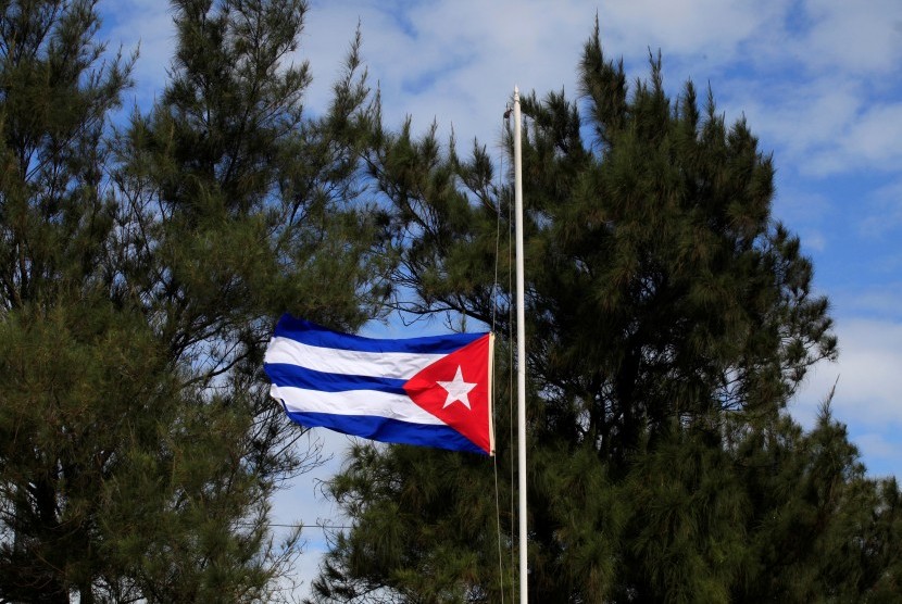 Bendera Kuba.