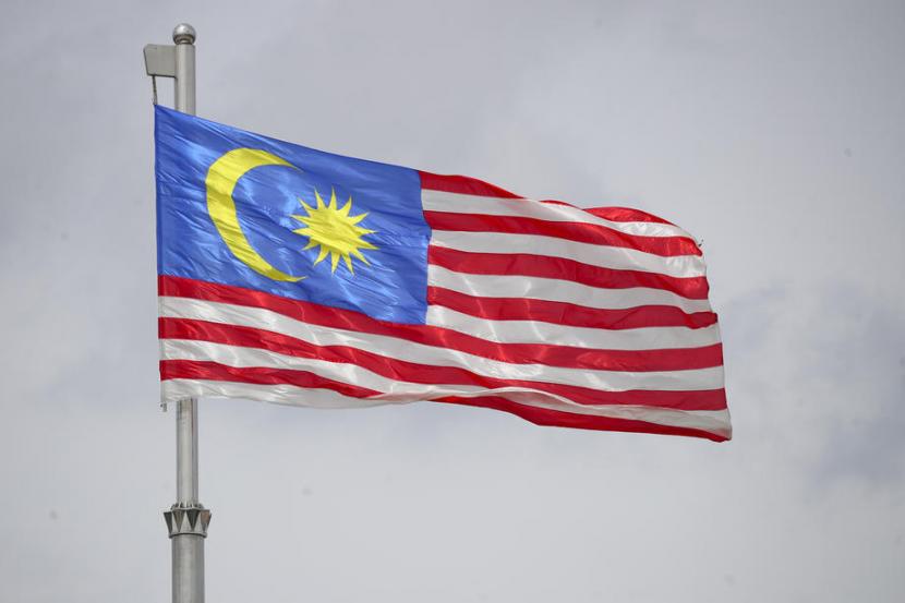 Bendera Malaysia. 