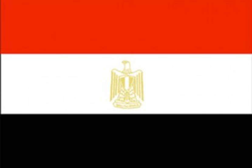 Kompetisi internal Alquran digelar Kementarian Wakaf Mesir untuk staf. Bendera Mesir