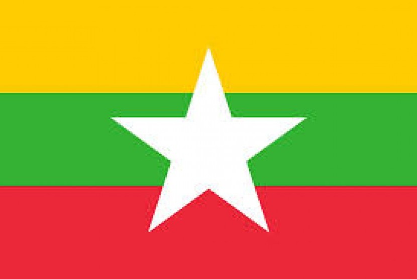 Bendera Myanmar. Para pelaku bisnis dan analis memperkirakan kudeta di Myanmar kemungkinan besar akan merusak perekonomian negara tersebut.