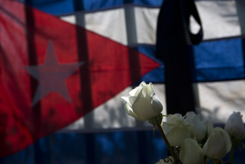 Aksi Mogok Makan Kembali Terjadi di Kuba. Foto: Bendera negara Kuba