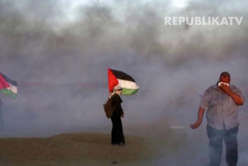 Palestina: Bendera Palestina (Ilustrasi)
