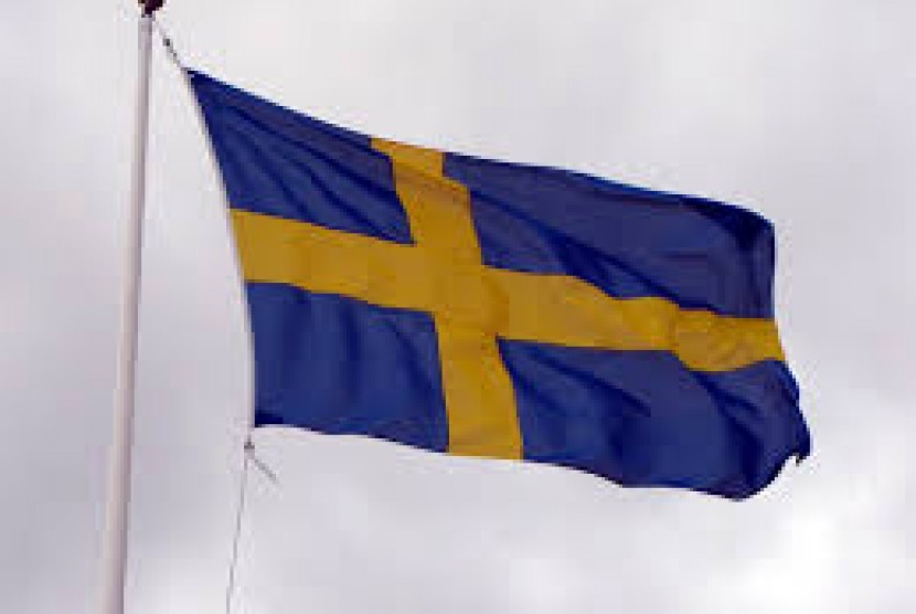 Bendera Swedia. Badan Pusat Statistik (BPS) mencatat total perdagangan Indonesia dan Swedia sebesar 426,3 juta dolar AS per Mei 2023. 