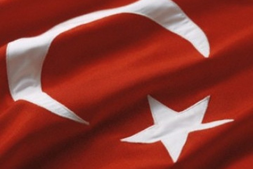 Turki akan kirim delegasi ke Mesir perbaiki hubungan yang memburuk. Bendera Turki